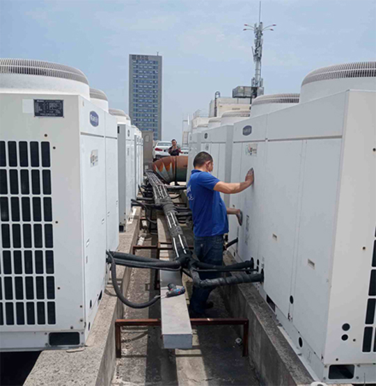 花垣中央空调制热和不制冷系统维修方法